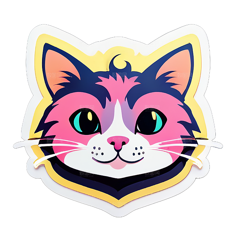 美丽小猫贴画收藏推荐