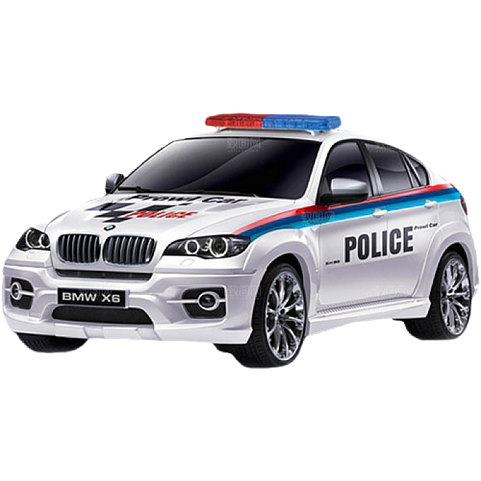 尊贵豪华汽车警车PNG素材