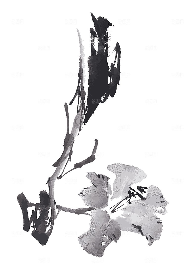 鲜花矢量花朵素材