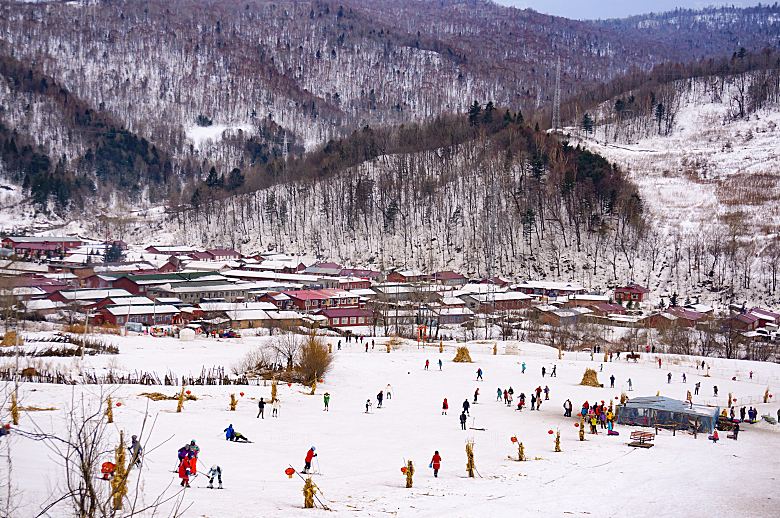长白山旅游风景建筑照片摄影JPG图片