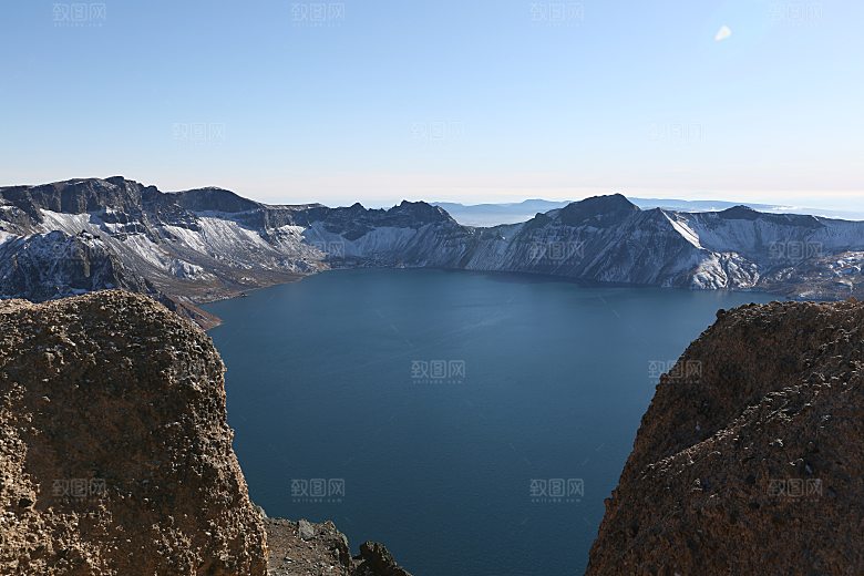 长白山旅游风景建筑照片摄影JPG图片