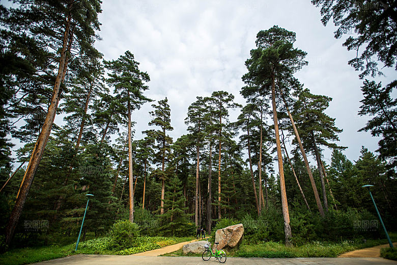长白山旅游风景建筑照片摄影JPG图片