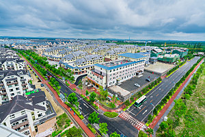 吉林长白山二道白河小镇风光街景