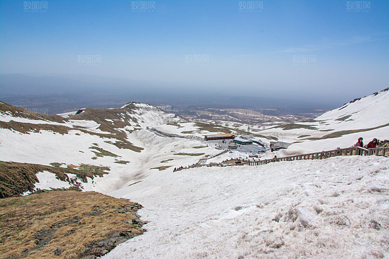 吉林长白山山顶风光