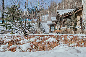 长白山旅游风景建筑照片摄影JPG