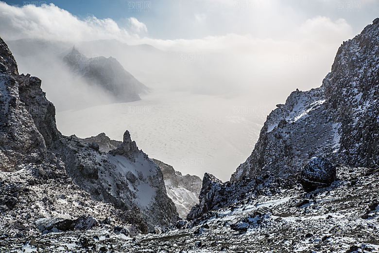 长白山旅游风景建筑照片摄影JPG图片