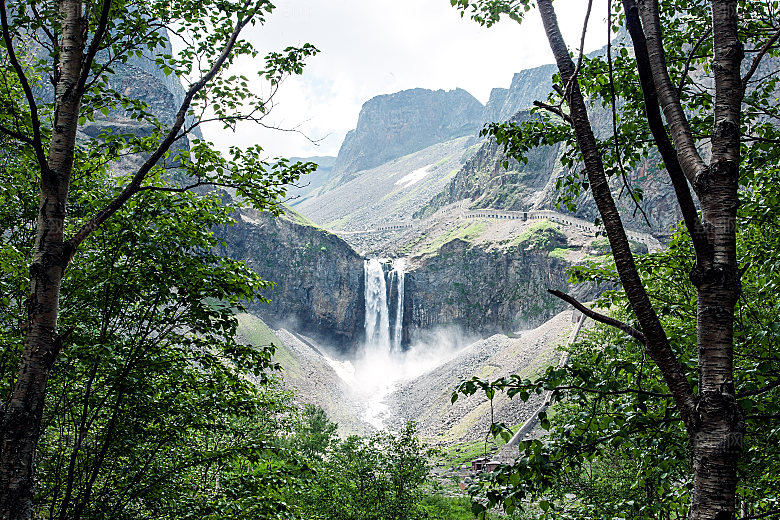 长白山旅游风景建筑照片摄影JPG