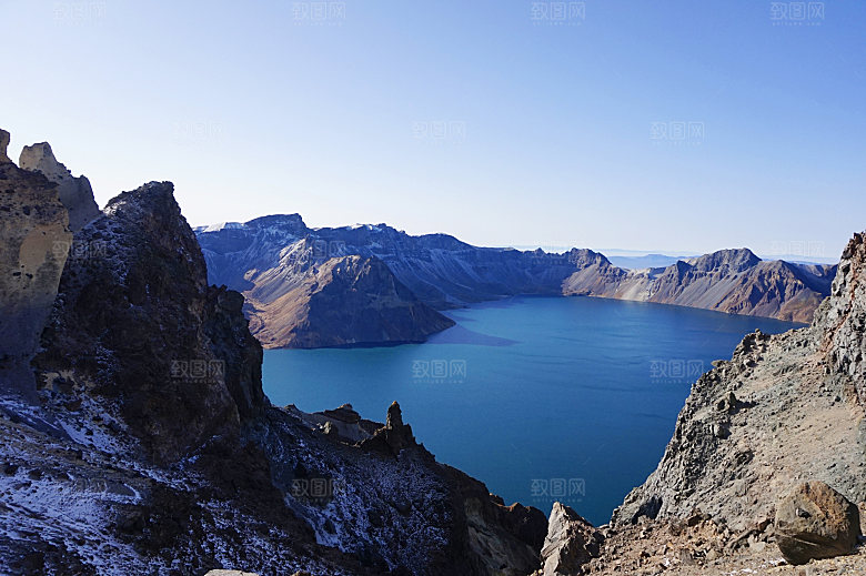长白山旅游风景建筑照片摄影JPG高清图片