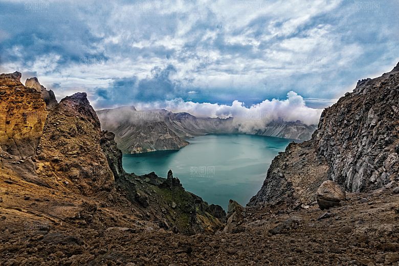 长白山旅游风景建筑照片摄影JPG高清图片