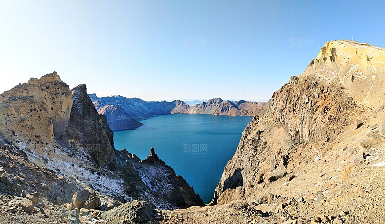长白山旅游风景建筑照片摄影JPG高清图片