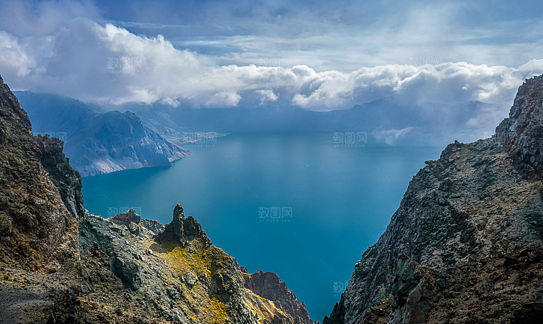 长白山旅游风景建筑照片摄影JPG高清图片