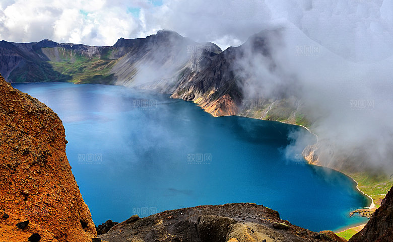 长白山旅游风景建筑照片摄影JPG高清图片