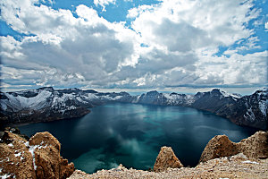 长白山旅游风景建筑照片摄影JPG高清图片