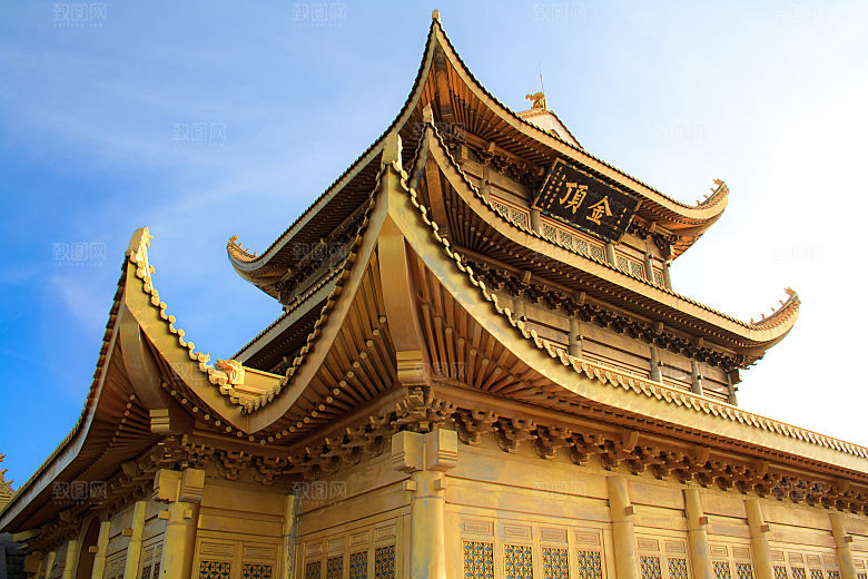 中国传统建筑宫殿园林房屋摄影JPG图片