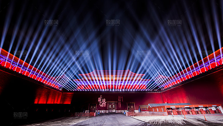 中国传统建筑宫殿园林房屋摄影JPG图片