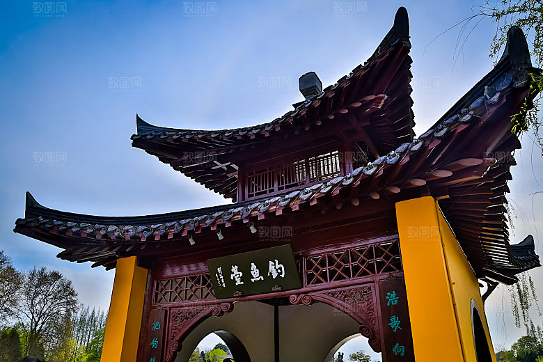 中国传统建筑宫殿园林房屋摄影JPG