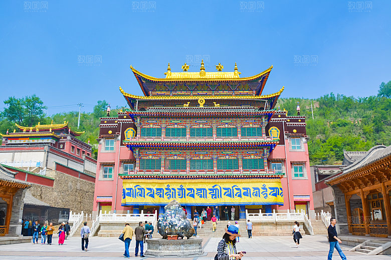 中国传统建筑宫殿园林房屋摄影JPG