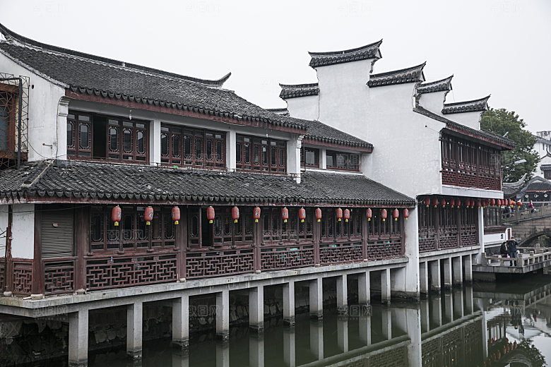 中国传统建筑宫殿园林房屋摄影JPG