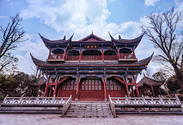 中国传统建筑宫殿园林房屋摄影JPG图片