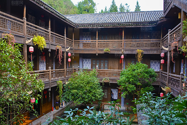 中国传统建筑宫殿园林房屋摄影JPG图片