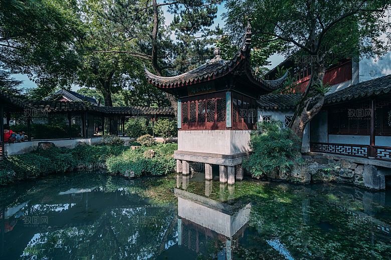 中国传统建筑宫殿园林房屋摄影JPG图片