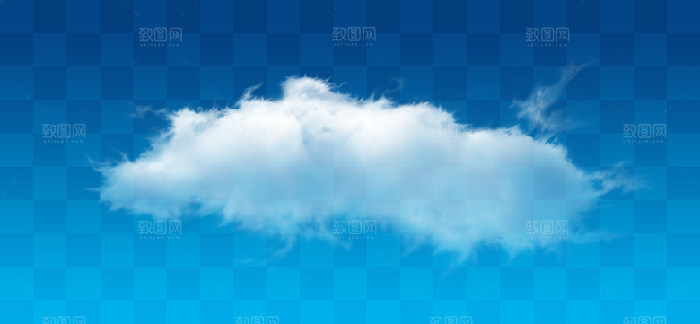 高清天空云朵素材合成海报