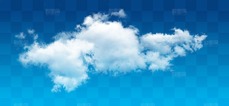 高清天空云朵素材合成海报
