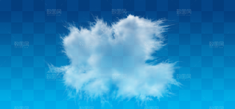 高清天空云朵素材合成海报