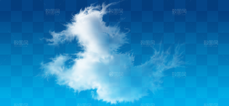 高清天空云朵素材合成海报