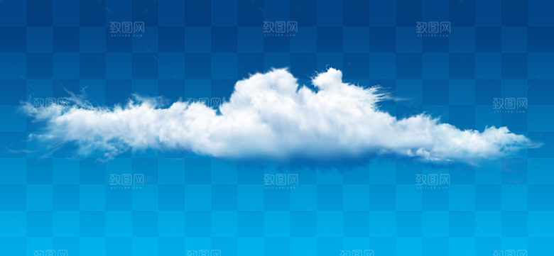 高清天空云朵素材合成海报