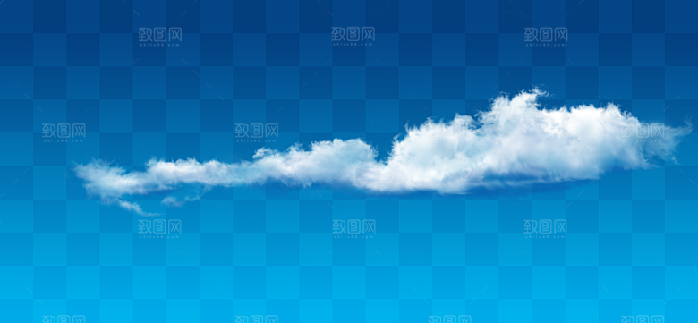 高清天空云朵素材合成海报