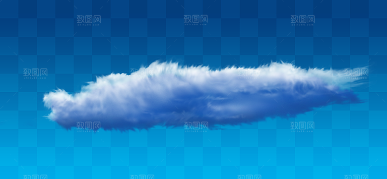 高清天空云朵素材合成海报