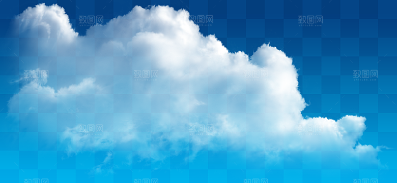 高清天空云朵素材合成海报