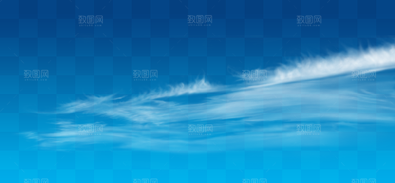 高清天空云朵素材合成海报
