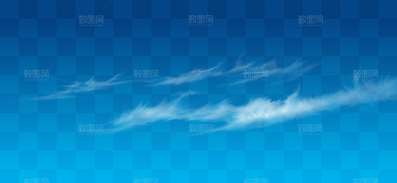 高清天空云朵素材合成海报