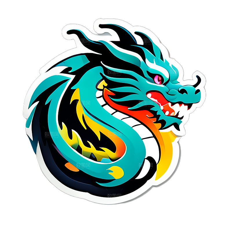 小龙贴画的历史渊源与传统意义