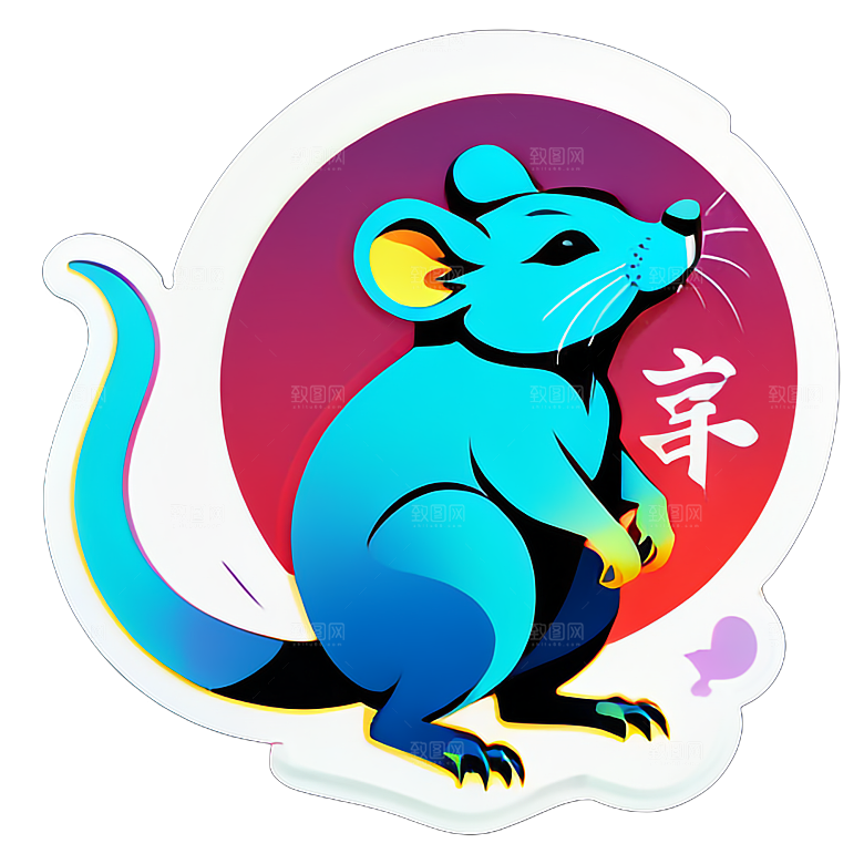 可爱老鼠贴画收藏推荐