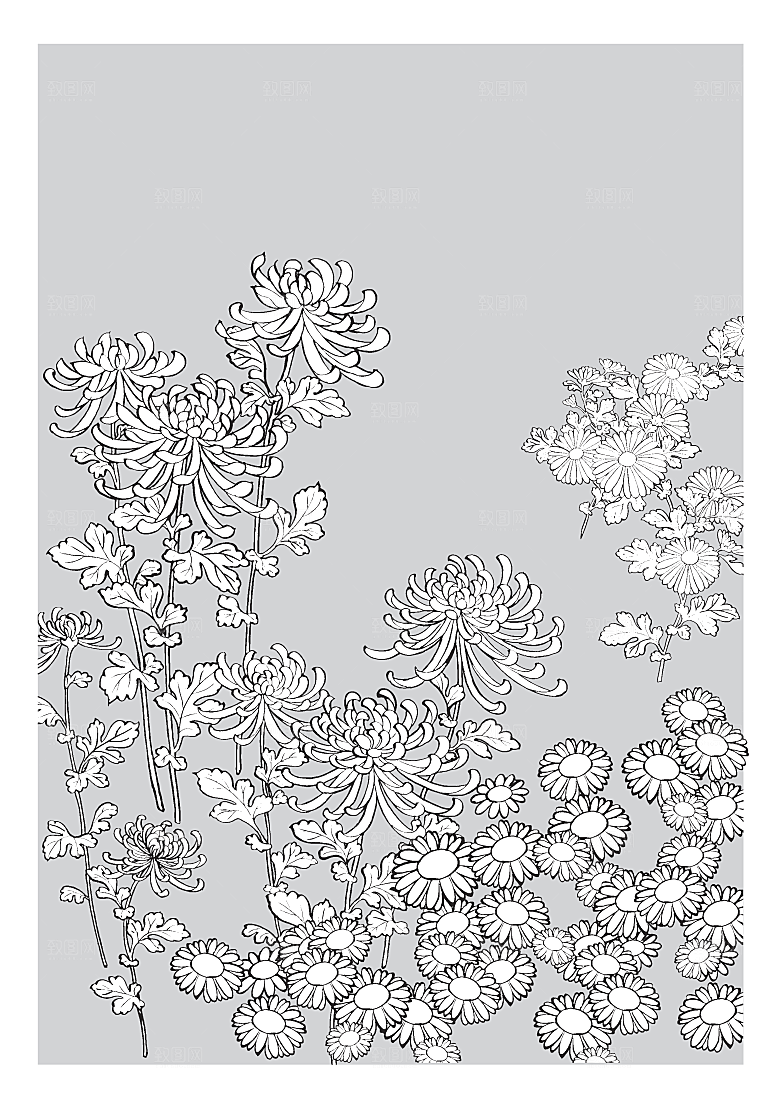 矢量鲜花花朵鲜花素材