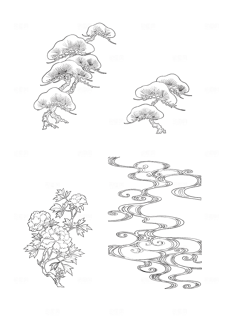 矢量鲜花花朵花卉素材