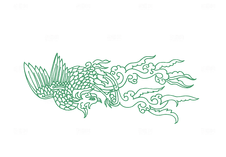 矢量中国凤舞素材