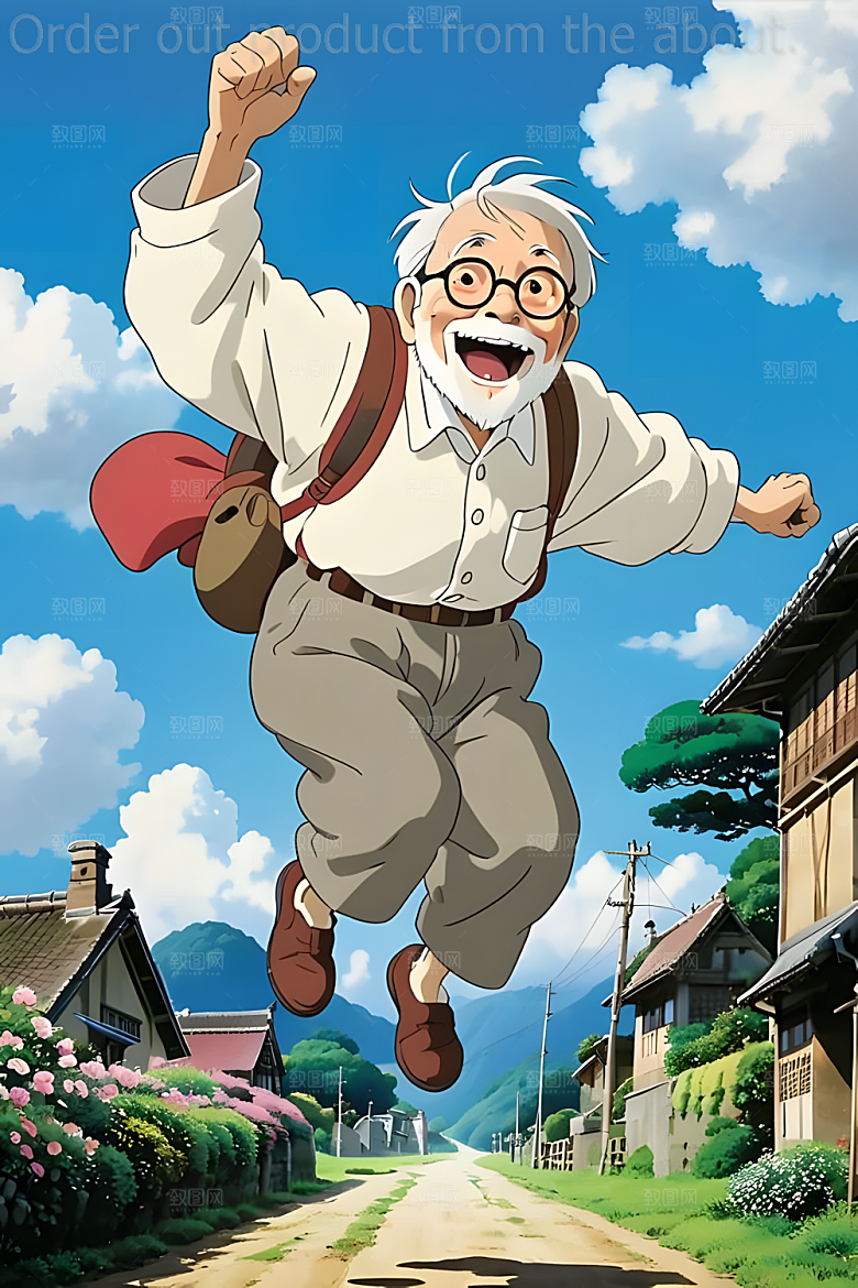 日漫风格海报漫画素材