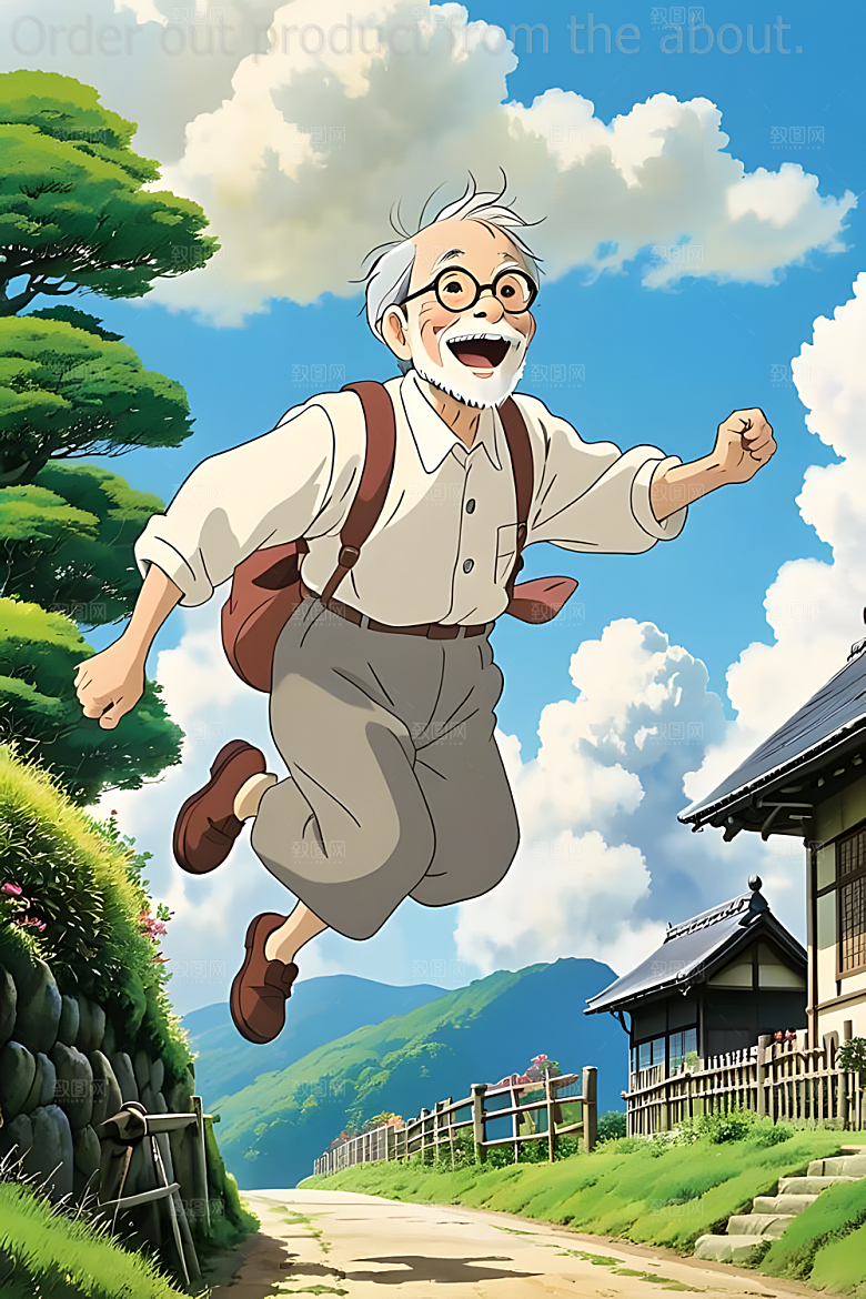 日漫风格海报漫画素材