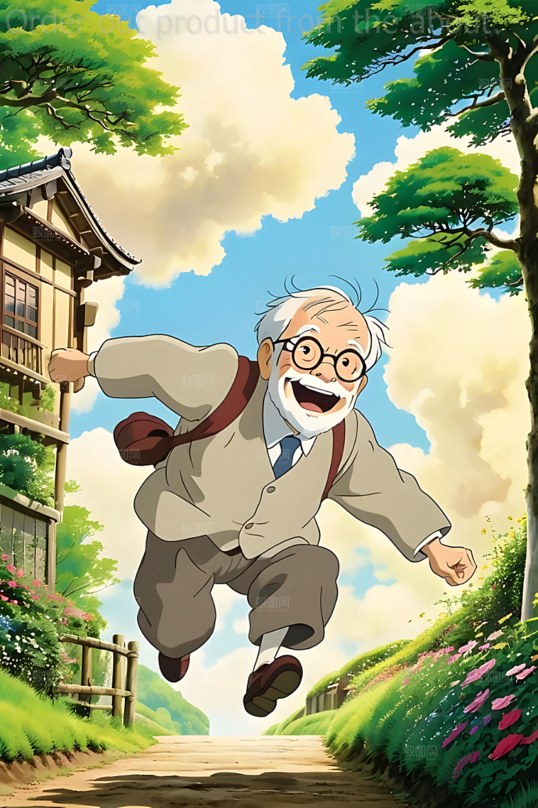 日漫风格海报漫画素材