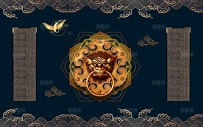 创意中国风古典背景