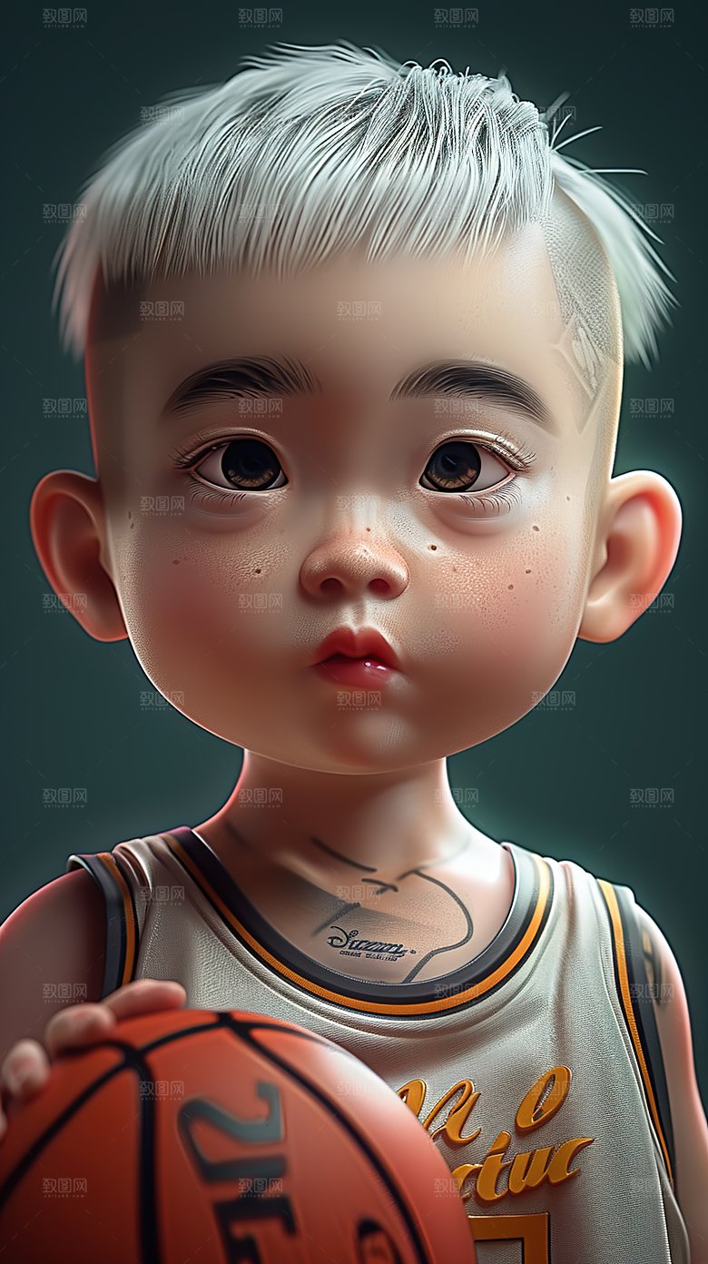 表情动作立体男孩搞怪萌娃可爱皮克斯3D儿