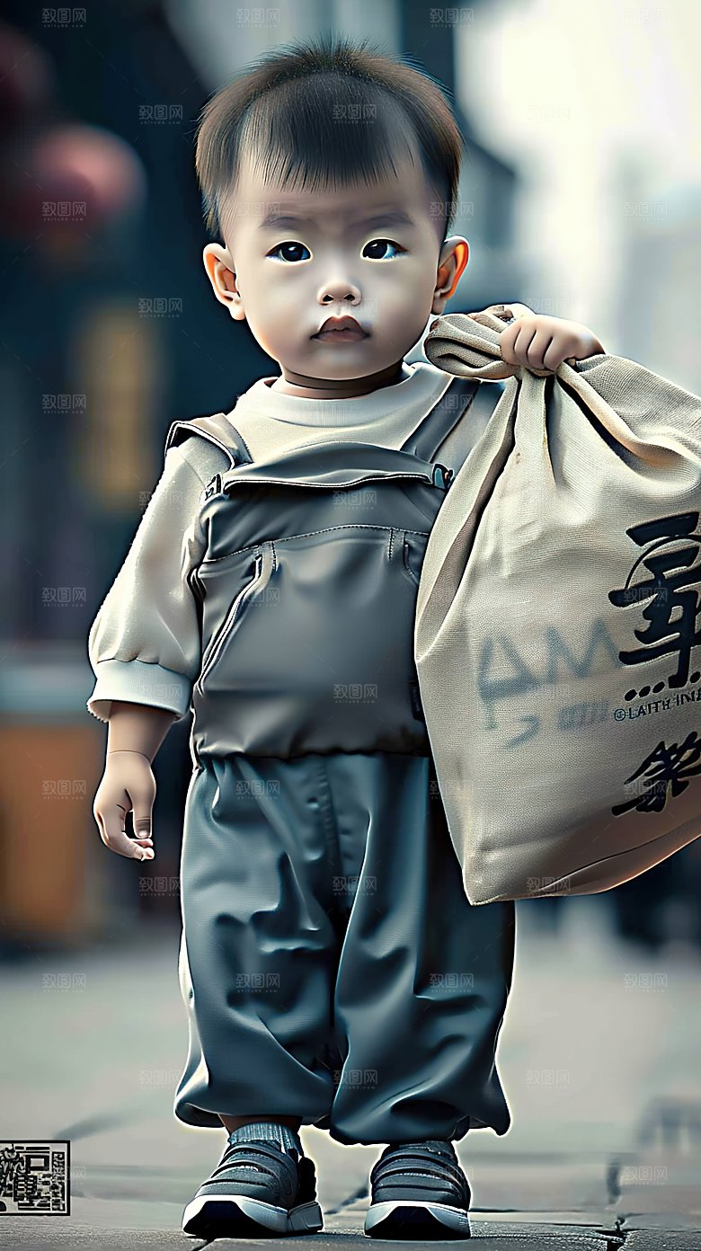 表情儿童男孩萌娃搞怪表情动作