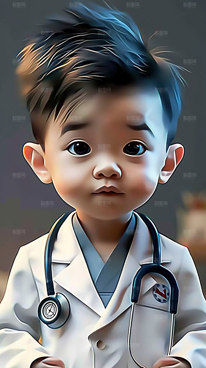 动作可爱萌娃3D皮克斯男孩儿童搞怪表情立