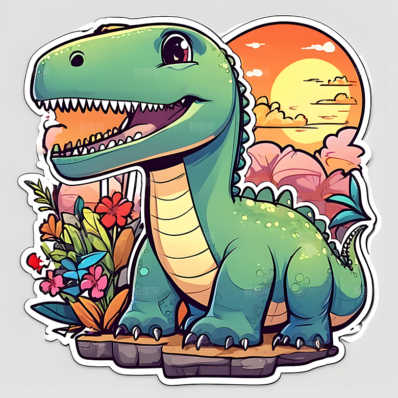 动物涂鸦艺术图片