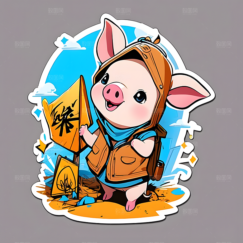 动物涂鸦艺术图片