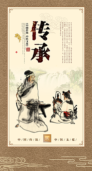 中国传统中医文化传承